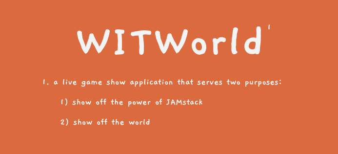 WITWorld Definition